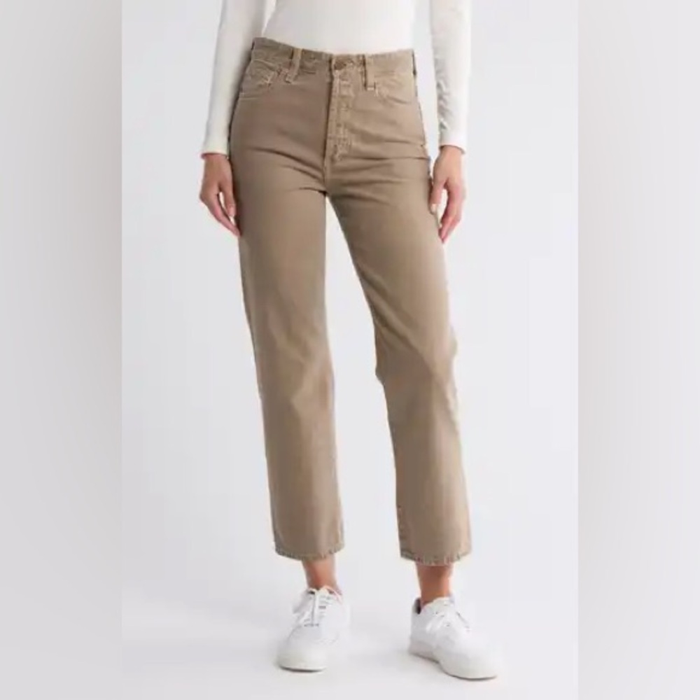 STS blue 27 Gigi mid rise tan beige jeans pants